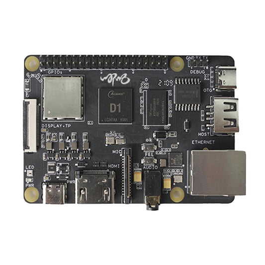 Custom Sipeed Nezha 64bit RISC-V Linux SBC Development board, Allwinner with 1GByte DDR3, Support Tina/Debian system Manufacturer