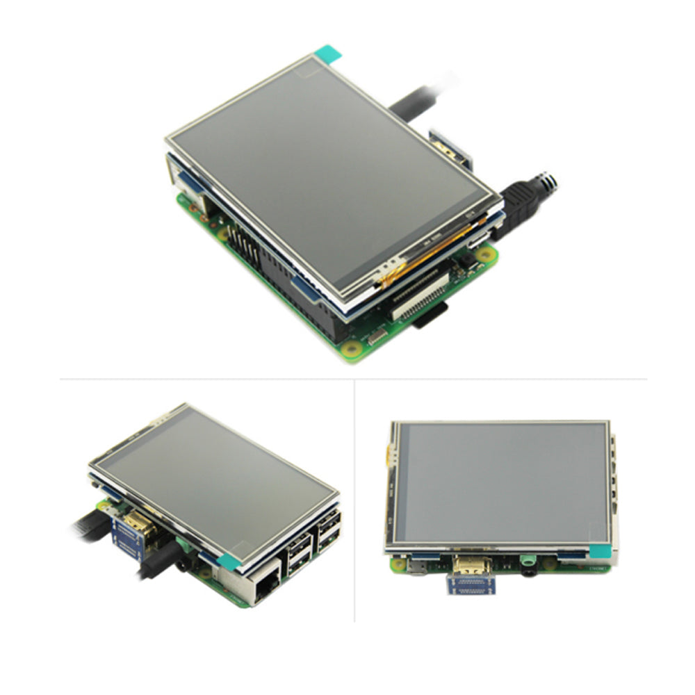 LONTEN 3.5 inch LCD touch display module 480*320 Compatible with Raspberry Pi with Pi3B connector Custom