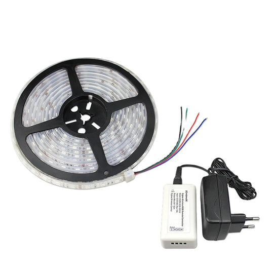 Custom Zigbee ZLL Driver With 5M LED Strip RGB Low Voltage Control by Echo Plus Directly zigbee LED Strip Manufacturer