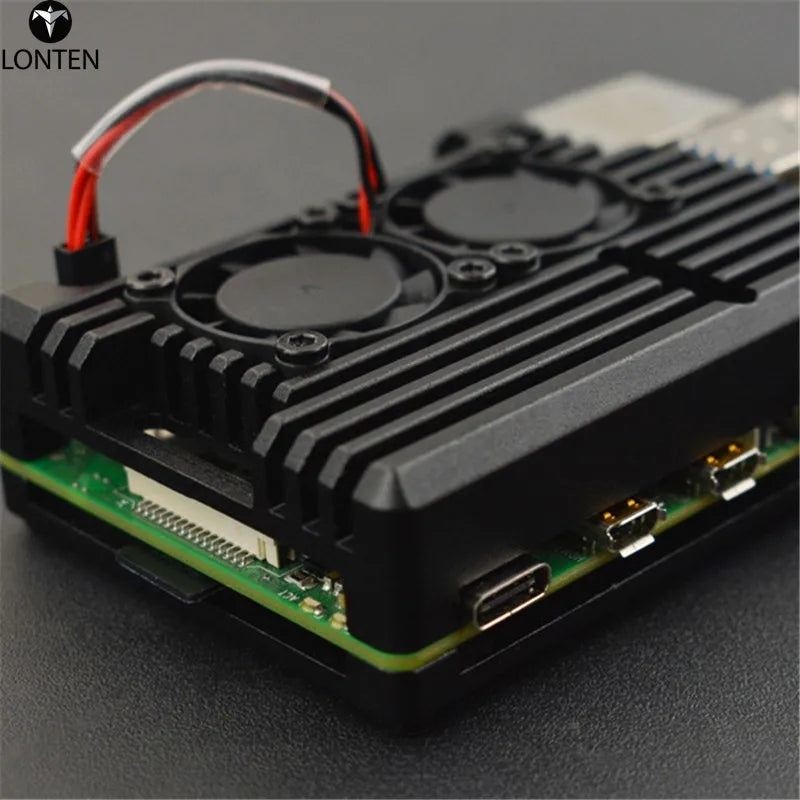 Custom Metal Case for Raspberry Pi 4B (Dual fans) Manufacturer