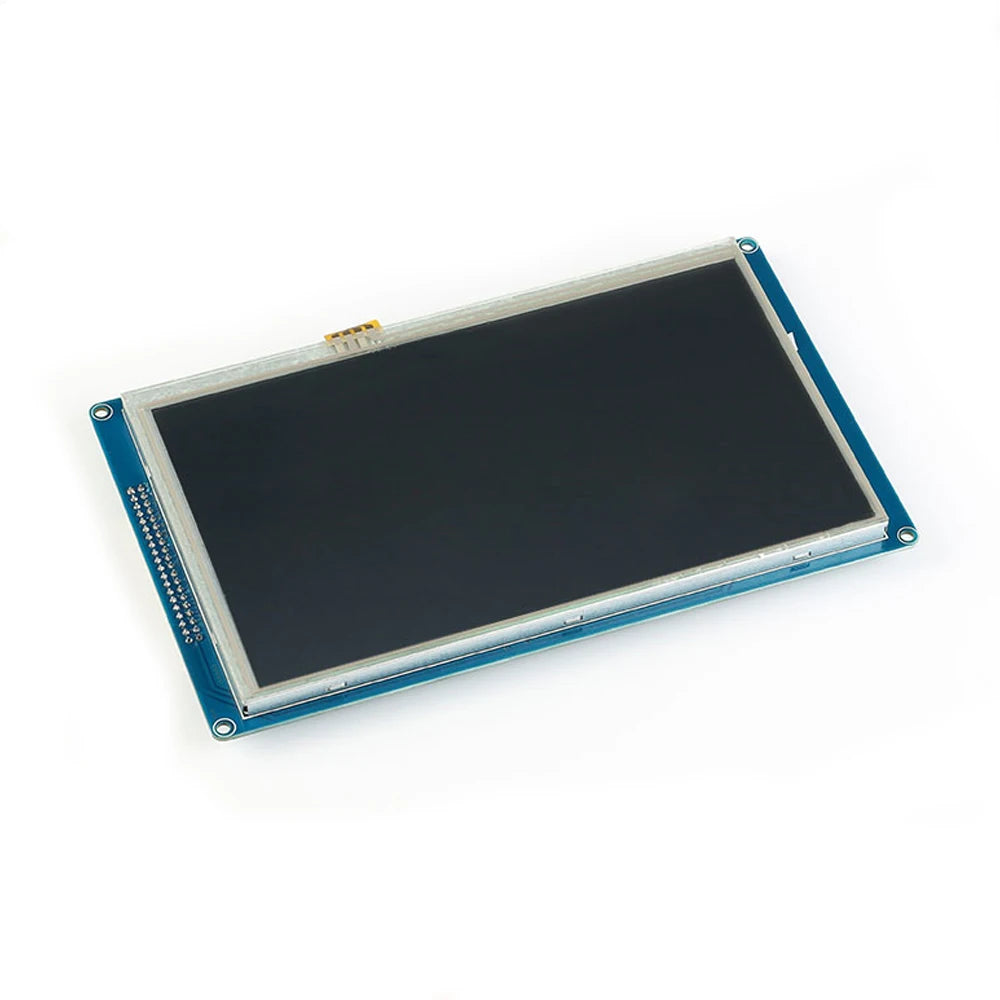 Custom LONTEN 7 inch TFT lcd screen display module 51 MCU driver 800*480  SSD1963 tesistive touch 16/8 parallel port communication Manufacturer