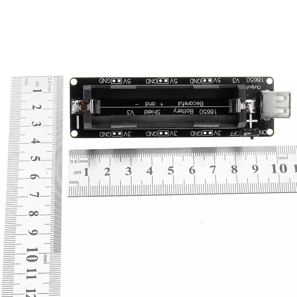 Custom 5V Charging UPS Uninterrupted Protection Integrated Board 18650 Lithium Battery Boost Module With Battery Holder Manufacturer