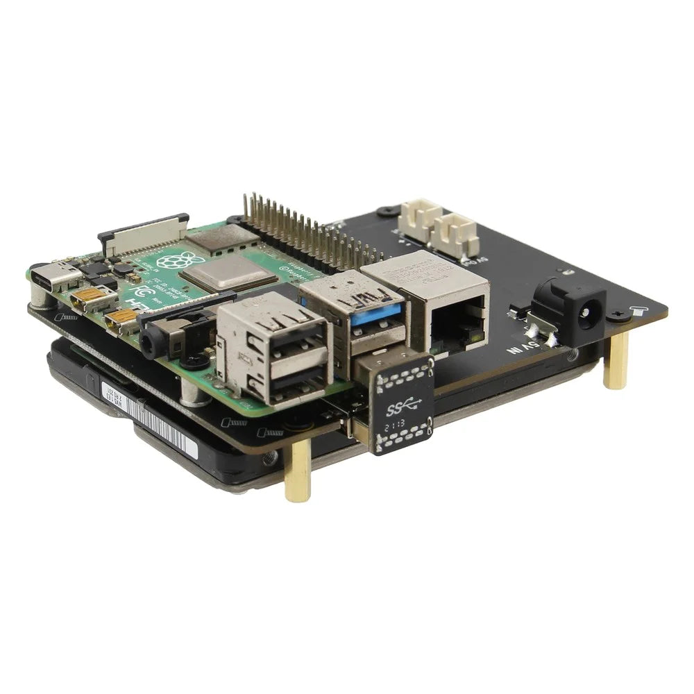 Sata Ssd Raspberry Custom Raspberry Pi 2.5 inch SATA HDD/SSD Shield, X825 V2.0 Storage Ex ...