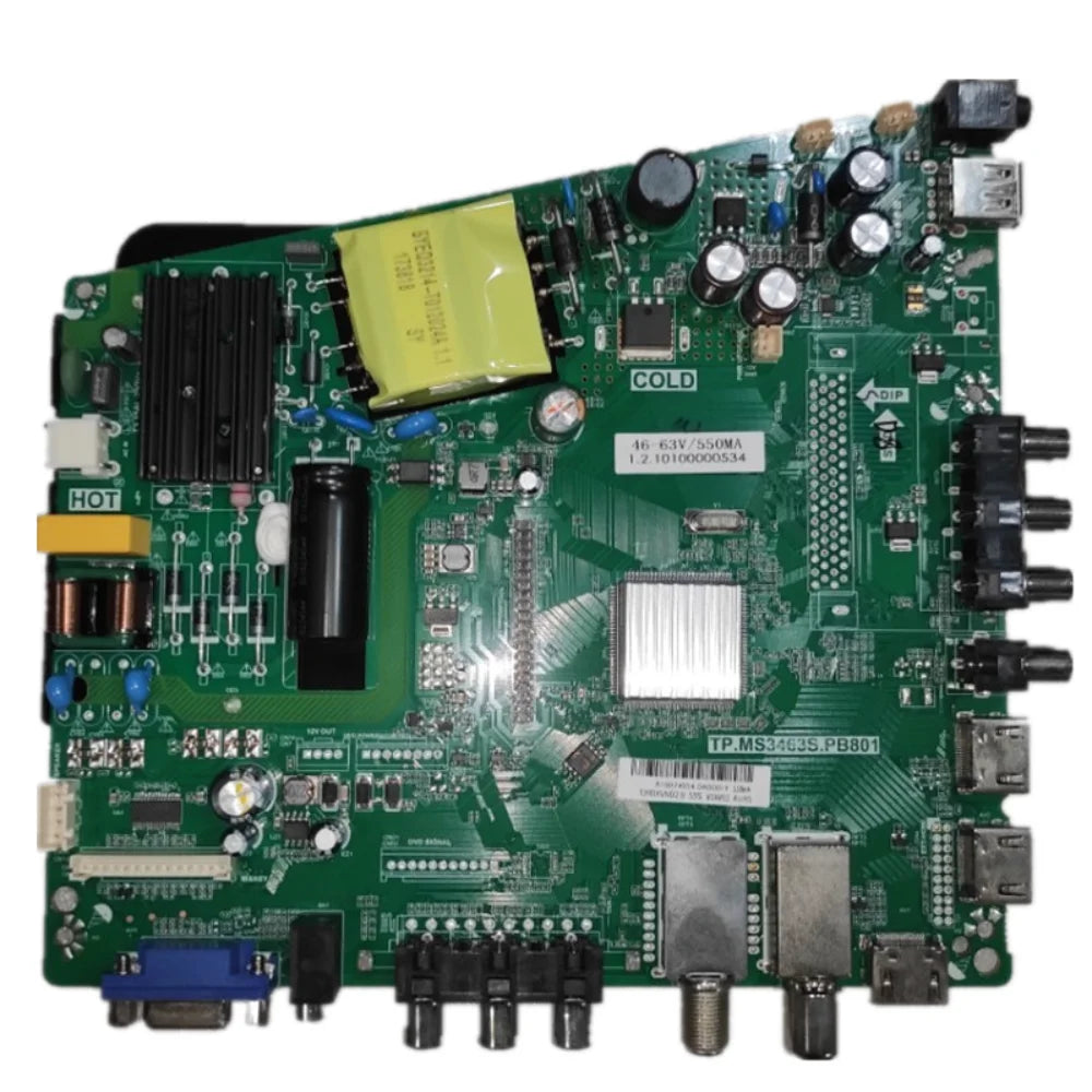 Custom Pcba TP.MS3463S.PB801 LCD mian board Backlight voltage t390xvn2.0 550ma  46--53v  working good Manufacturer