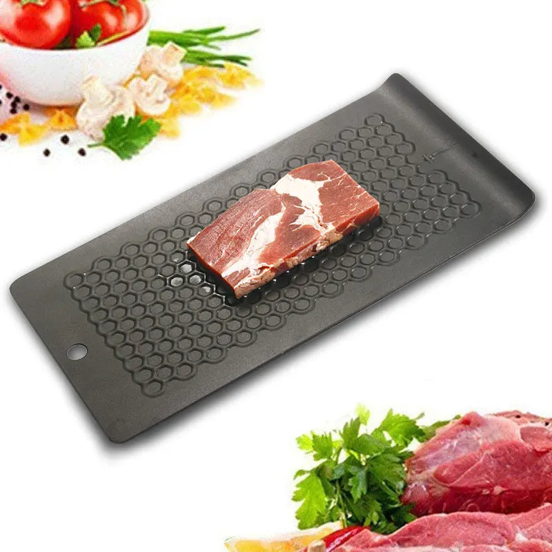 Custom PCI technology superconducting material Fast Defrost Tray Fast Thaw Frozen Food Meat  Defrosting Plate Board Defrost Tray Manufacturer