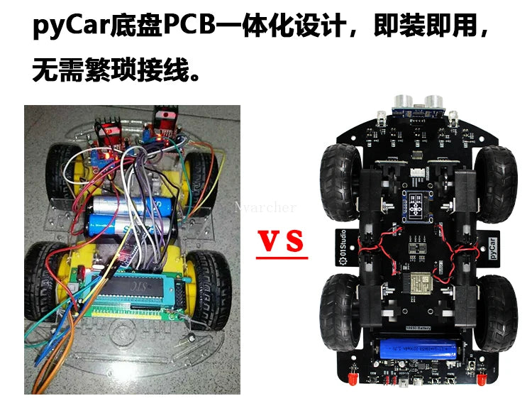 Custom Custom ESP32 Smart Programming Car DIY Kit Tracking Obstacle Avoidance Manufacturer