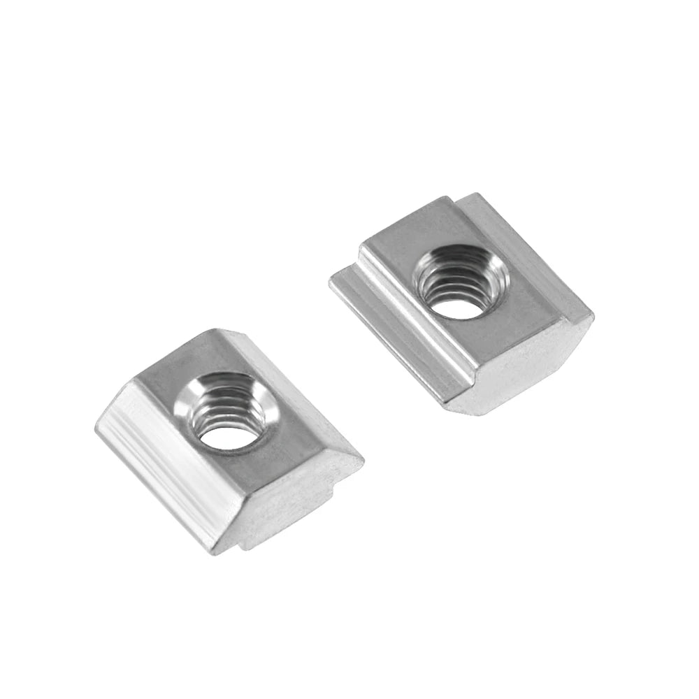 Custom 0 M3 M4 M5 M6 T Block Square nuts T-Track Sliding Hammer Nut for Fastener Aluminum Profile Manufacturer