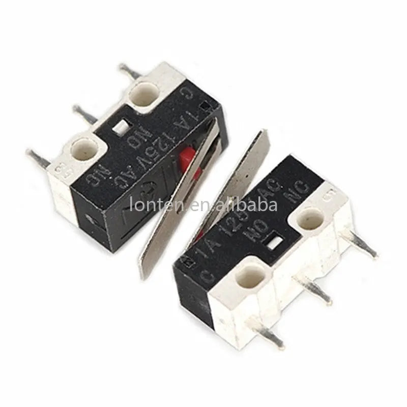 Custom Custom 5PCS Micro Switch Push Button Switch 3 Pin 1A 125V AC Mini Light Touch Switch for Mouse Manufacturer