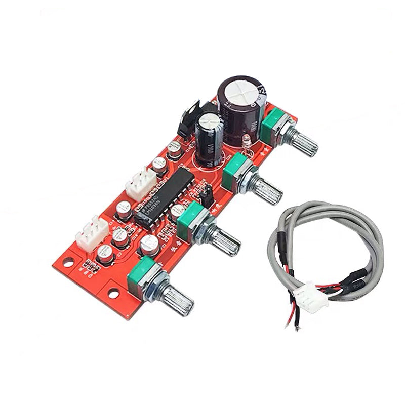 LM1036 Tone Preamplifier Board Balance Equalizer Audio Preamp Tone Conrtol Pre amplifier board pcb assembly customize
