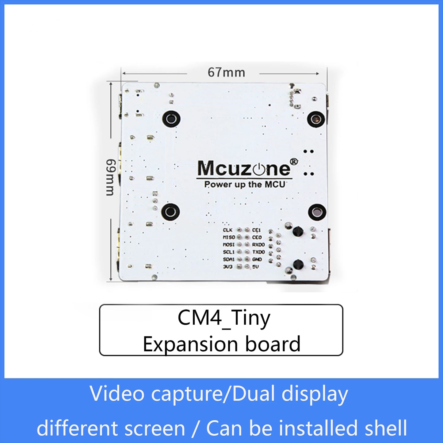 Custom RPi CM4_Tiny Expansion board, Dual HD,Giga Ethernet,camera,USB,Raspberry Pi Compute Module 4 TV KODI Player KALI Ubuntu Manufacturer