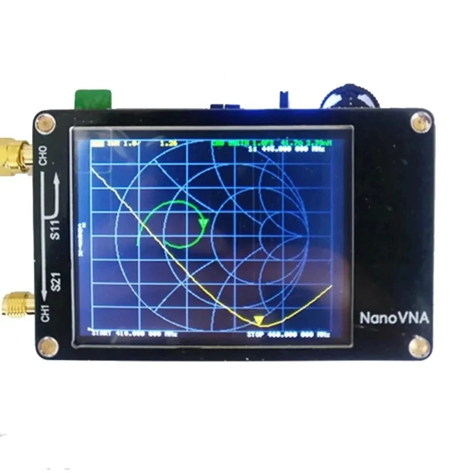 Custom NanoVNA Vector Network Analyzer 50KHz-900MHz Digital Display Touch Screen Shortwave MF HF VHF UHF Antenna Analyzer Standing Wave Manufacturer