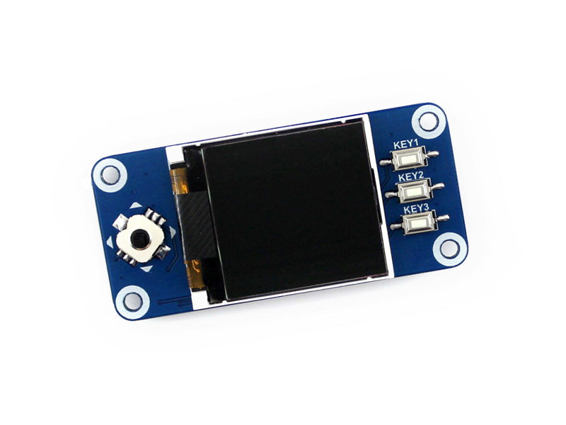 1.44 inch LCD Display HAT for Raspberry Pi 2B/3B/3B+/Zero/Zero W 128x128 pixels SPI Interface LED Backlight 3.3V Custom PCB Custom