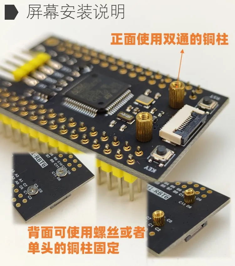 Custom STM32G070 core development board board RBT6 replaces STM32F103/070 128K Flash Manufacturer