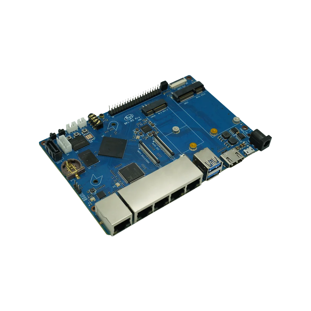 Open Source Router Development Boards Custom Banana Pi BPI R2 Pro Smart Router Development Board Manufacture ...