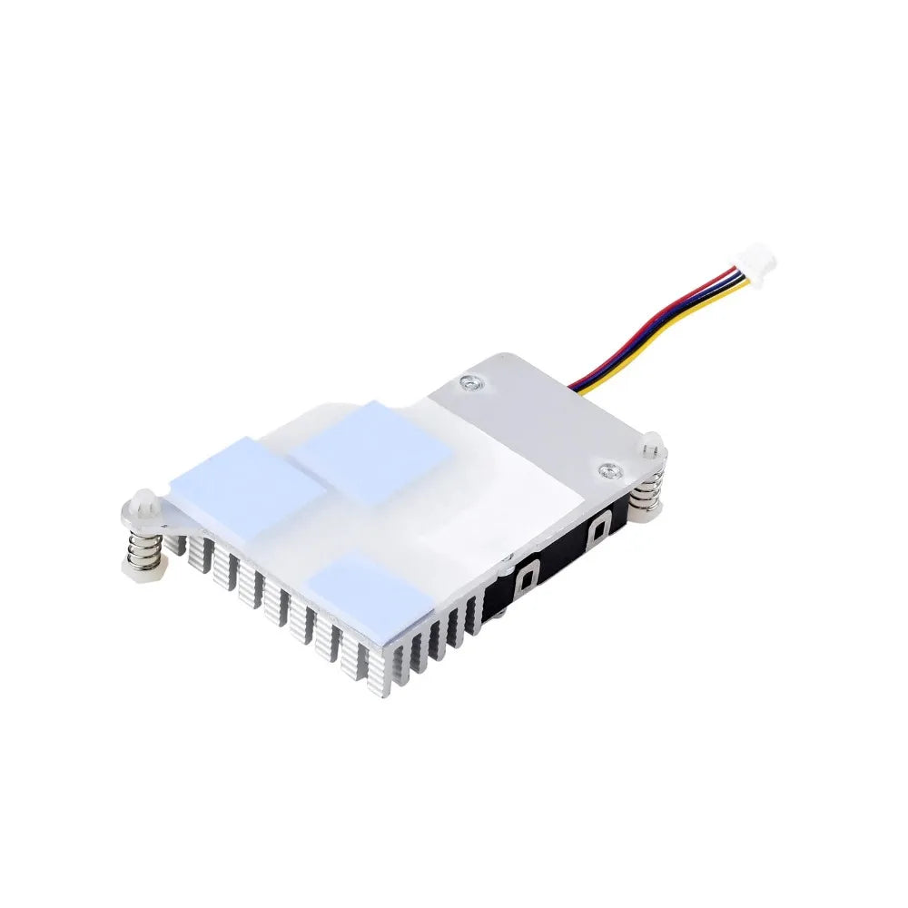 Official Raspberry Pi Active Cooler for Raspberry Pi 5, Temperature-controlled Blower Fan, Aluminium Heatsink, with Thermal Tape