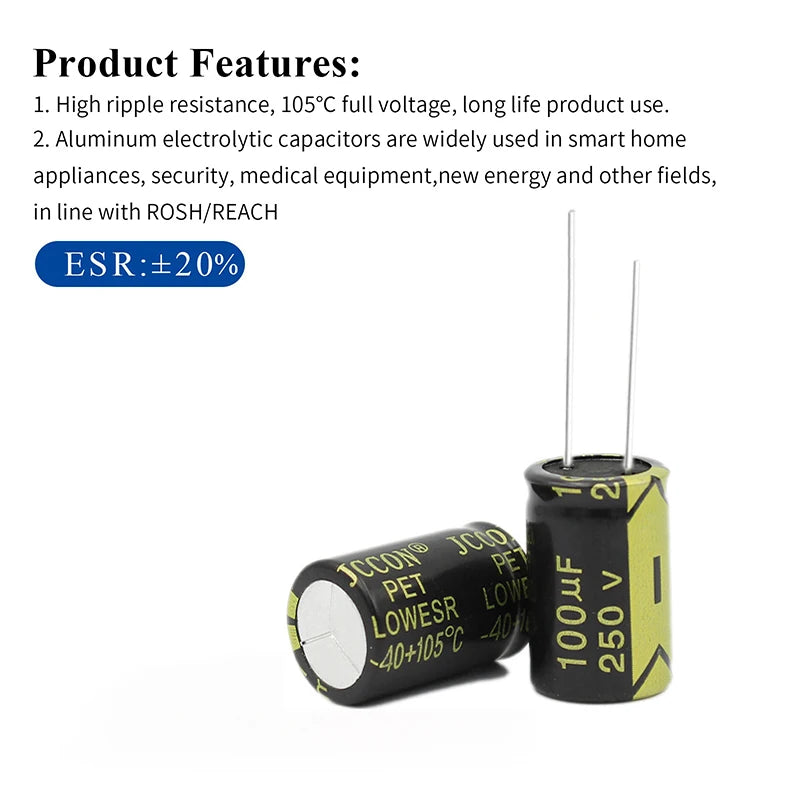 Custom Capacitor 35V 50V 63V 80V 100V 160V 200V 250V 400V 450V 10000UF 4700UF 3300UF 2200UF 1000UF 680UF 470UF 33UF 220UF 100UF Manufacturer