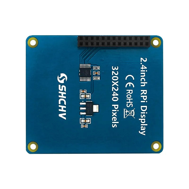 Raspberry Pi 2.4 Inch Resistive Touch Screen SPI Interface TFT LCD Monitor 320x240 Display for Raspberry Pi 5/4B/3B+/3B/3A+/Zero