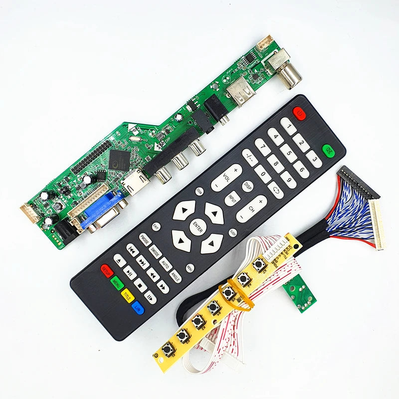 Custom Pcba New LCD TV motherboard ZS.Z53 RL.BK1 .PA(Z53BK1)  The remote controller can be provided with firmware  ZS.Z53RL.BK1 Manufacturer