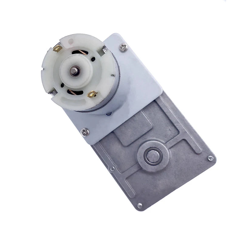 Custom 20-157RPM Worm Gear Motor 12V Reducer DC High Torque Electric-Motor Metal Gear Reverse Self Lock For Automation Equipment Manufacturer