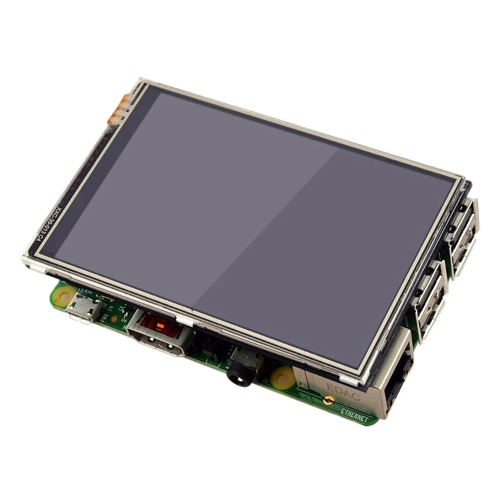 Custom Custom New 3.5" Touch Screen LCD Display Monitor with Transparent Acrylic Case Stylus for Raspberry Pi 3 2 Model B Manufacturer