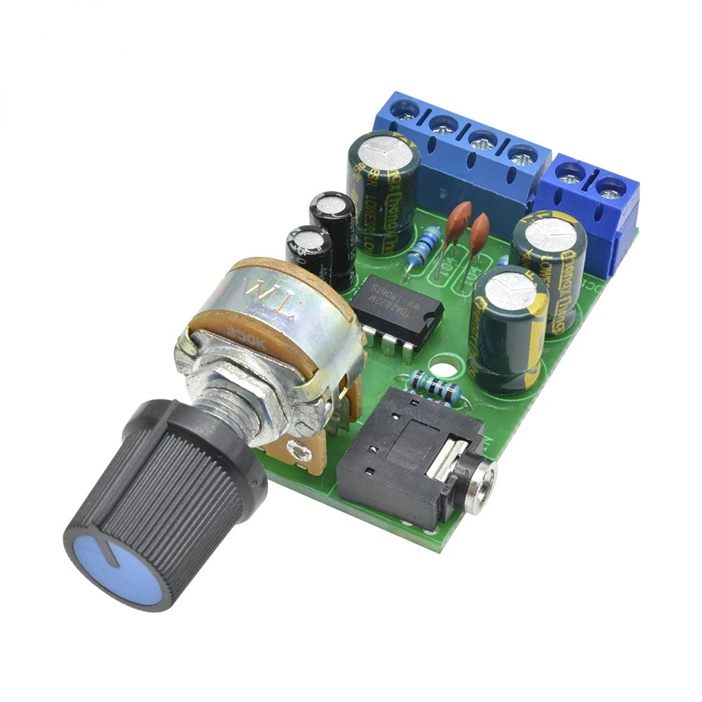 Custom LT-TDA2822M TDA2822 Amplifier Board DC 1.8-12V 2.0 Channel Stereo Mini AUX Audio Board Amplifier Module Manufacturer