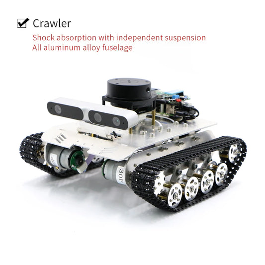 Custom PCBA ROS robot  Visual slam of Ackerman ROS robot chassis radar navigation unmanned vehicle Manufacturer