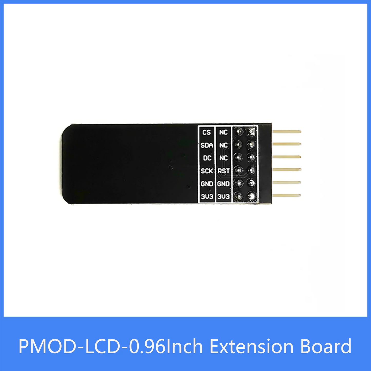 Custom PMOD-LCD-0.96 Extension Board iCESugar FPGA Extension Module Standard PMOD Collector 0.96 inch IPS LCD 160*80 Resolution SPI Manufacturer