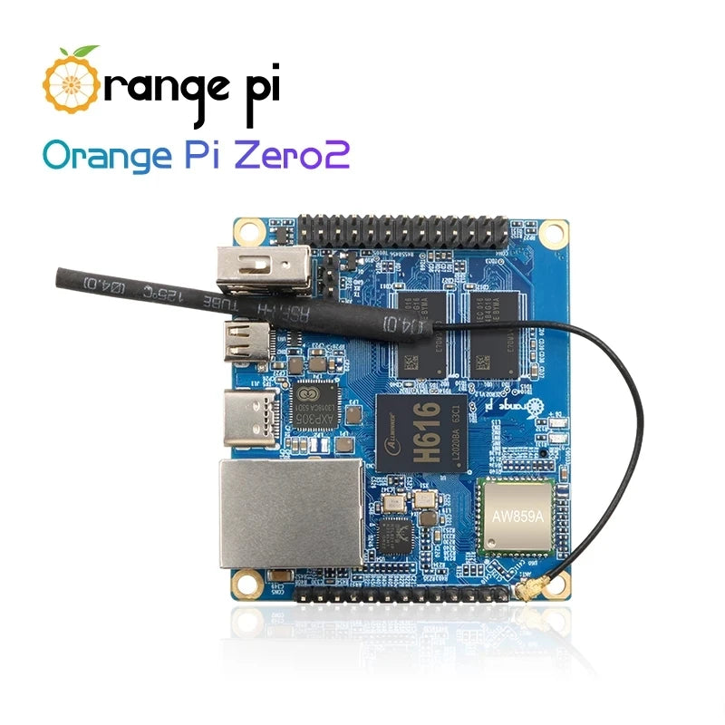 Custom Custom Orange Pi Zero 2 1GB+ABS Transparent Case, Allwinner H616 Chip,Support BT, Wif ,Run Android 10,Ubuntu,Debian OS Single Board Manufacturer