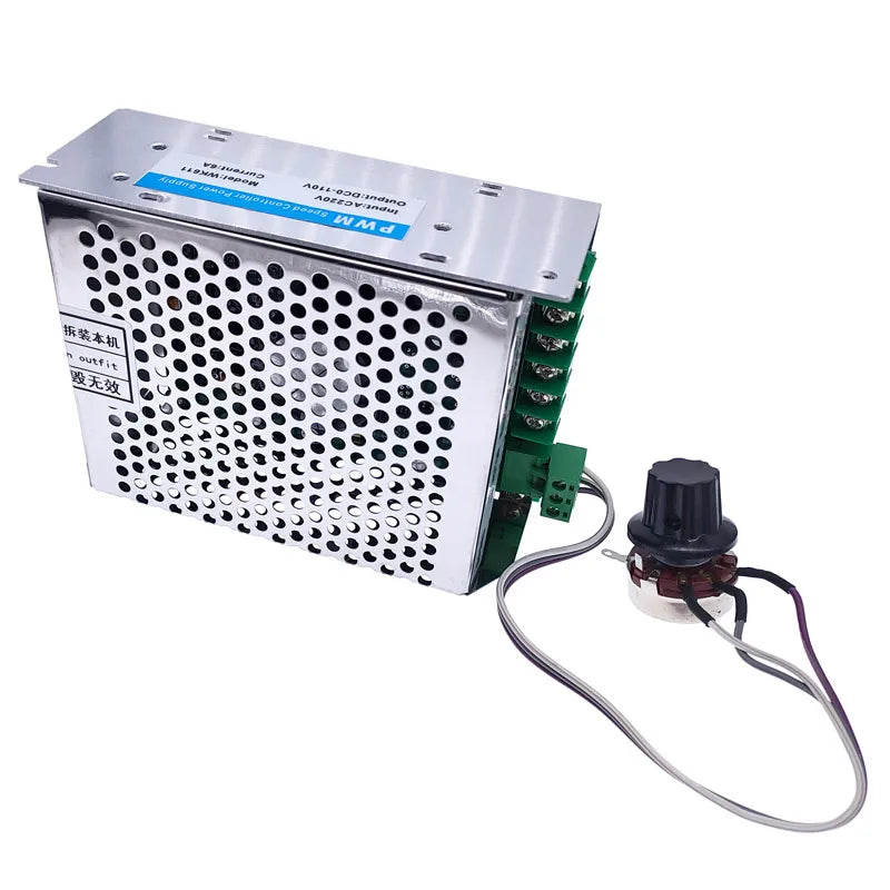 Custom 110V 500W Dc Spindle Set 0~110V Adjustable speed Governor Power Supply both 110VAC & 220VAC for Engraving machine Manufacturer