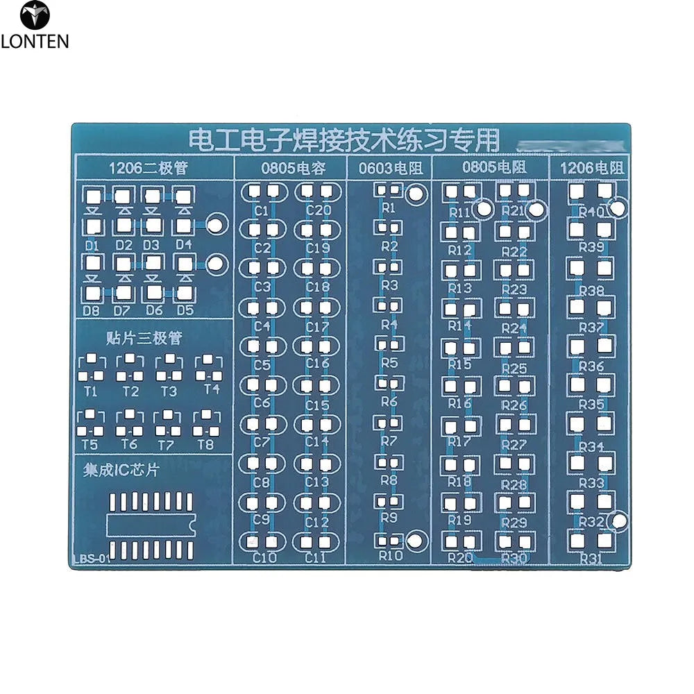 Custom Lonten DIY Double-sided Eeldable 77 Element Patch Exercise Plate Starter Kits Manufacturer