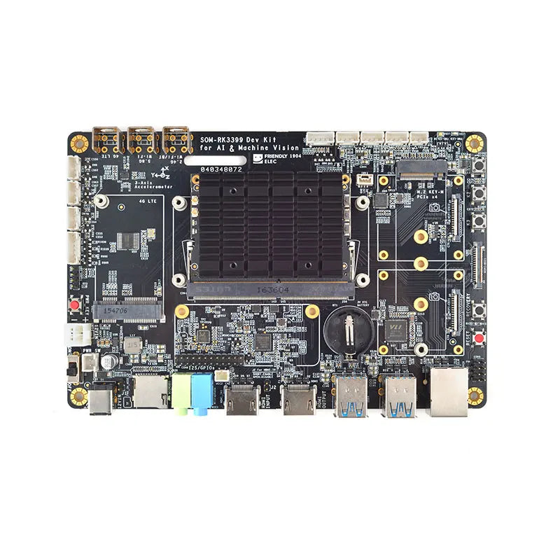 Custom Friendly SOM-RK3399V2 core board, 4GB memory 16GB flash memory IN dual MIPI dual frequency WiFi Custom PCB lorawan pcba Manufacturer