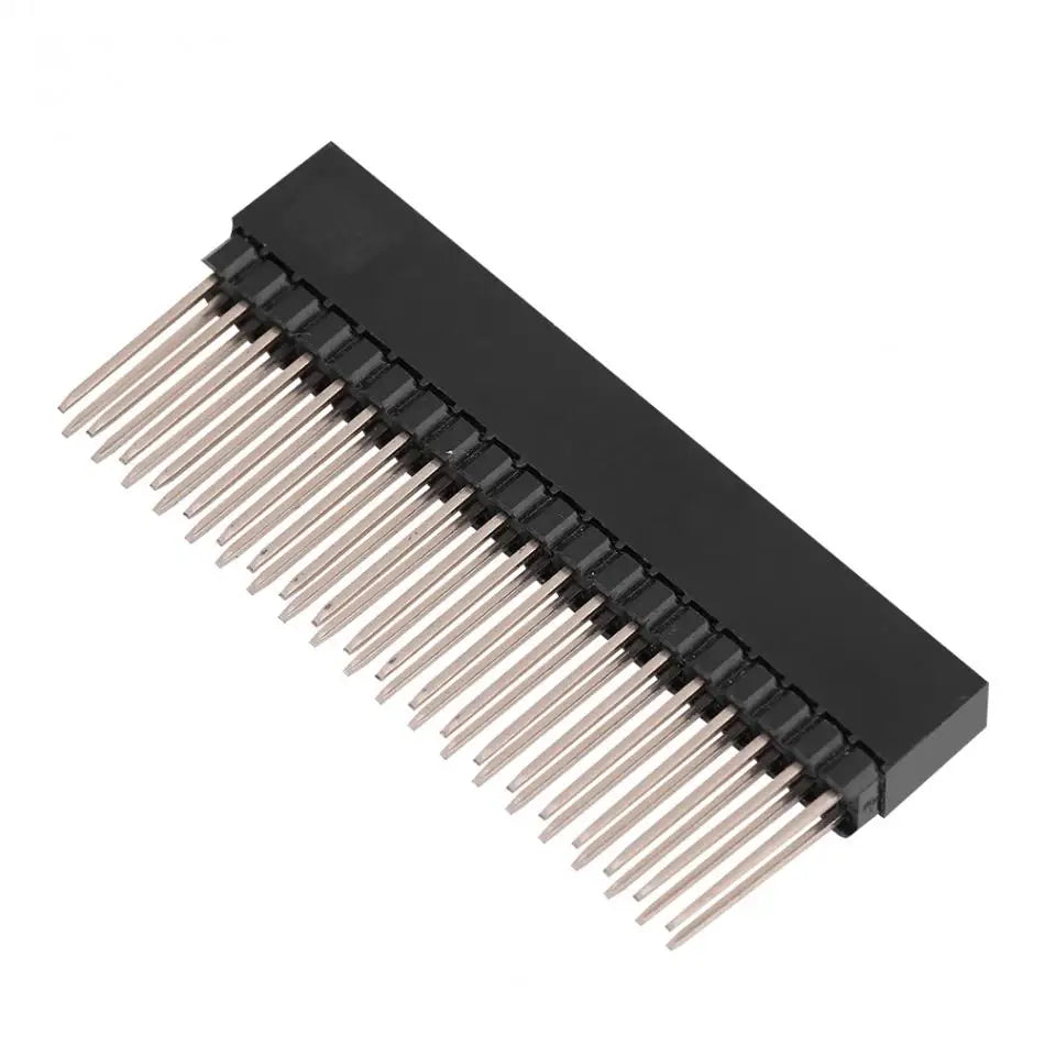Caturda Raspberry Pi 20-Pin Double Row Straight Header Strip IDC PCB Connector for Raspberry Pi 5/4B/3B+/3B/Zero W/