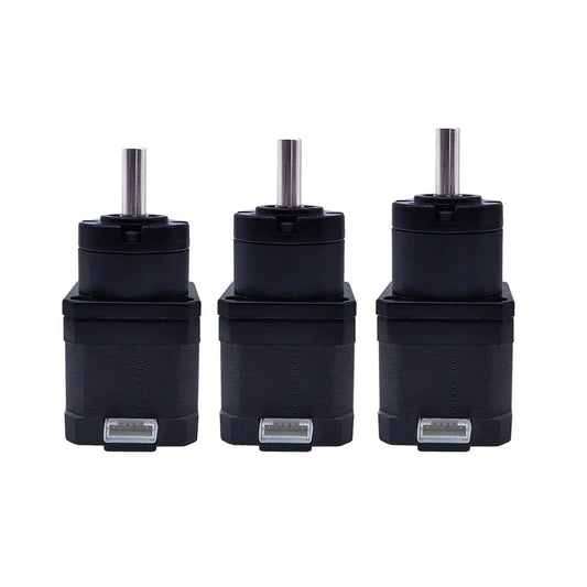 Custom 42BYG stepper motor 40mm body length with 3.71:1~139:1 ratio NEMA17 planetary gear stepping motor with gearbox Manufacturer