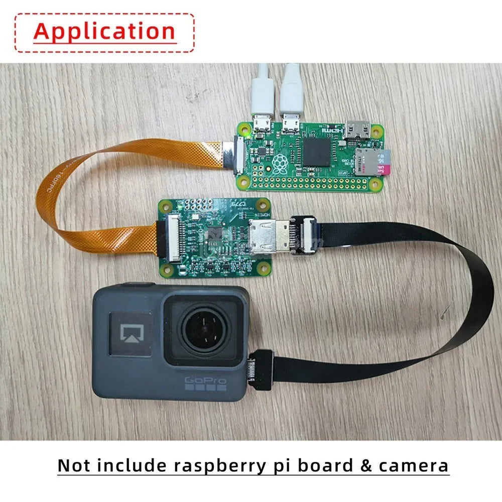 Hd to CSI-2 Adapter Board C779 with 15 pin FFC cable for Raspberry Pi 5B/4B/3B+/3B/2B/Zero