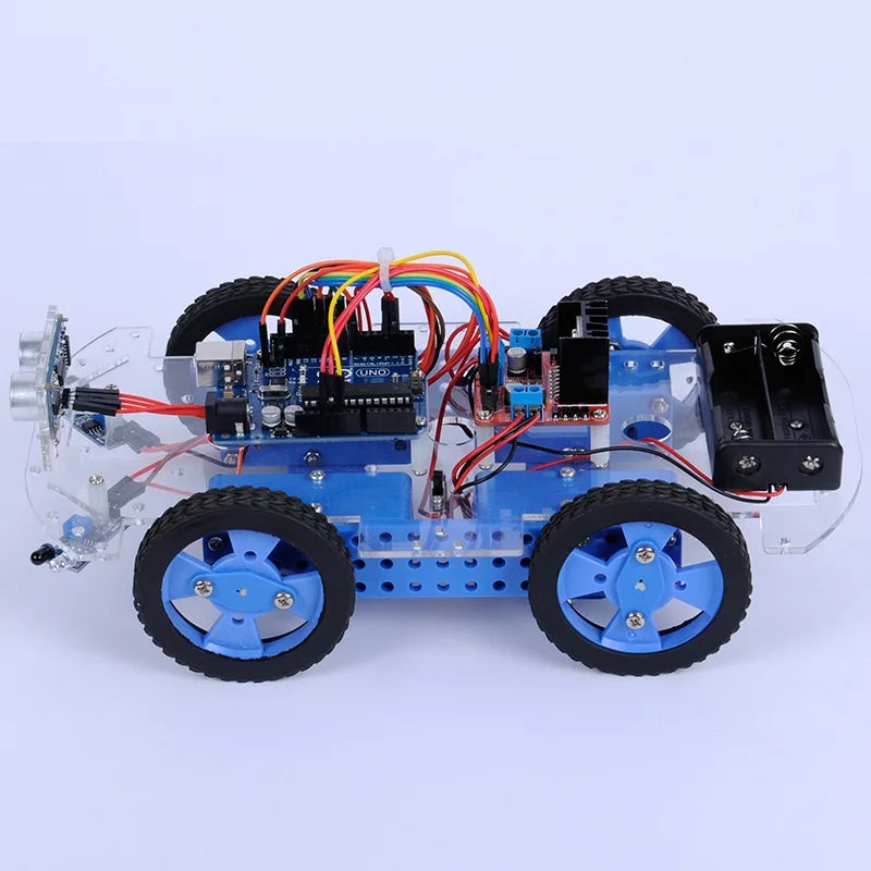 Custom Automatic obstacle avoidance  Robot Kit Programming Stem Education Robot Entry Level Programming for Children Stem Education Manufacturer