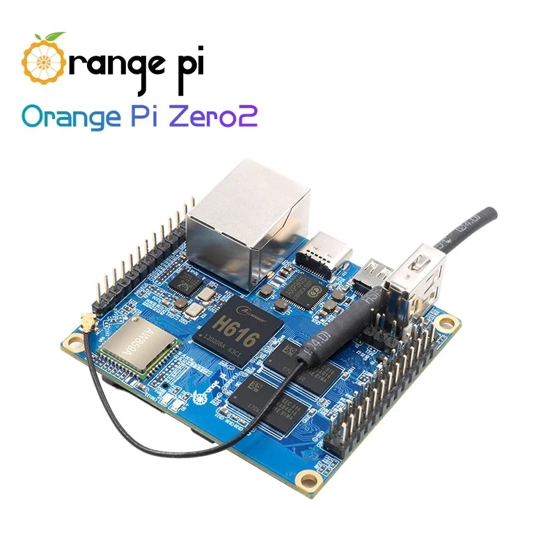 Custom Custom Orange Pi Zero 2 1GB+ABS Transparent Case, Allwinner H616 Chip,Support BT, Wif ,Run Android 10,Ubuntu,Debian OS Single Board Manufacturer