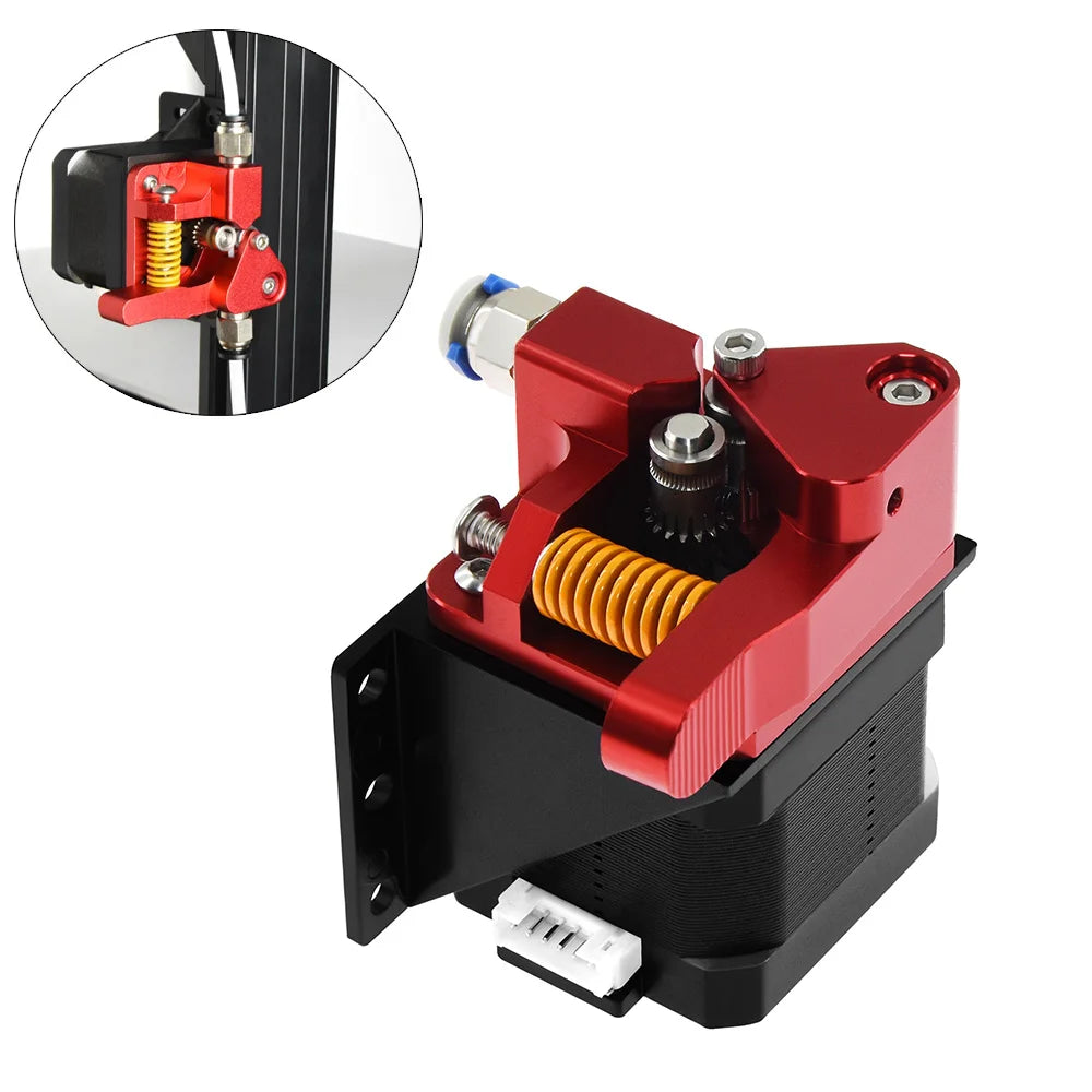 Custom 3D Printer Parts CR10 PRO Upgrade Extruder MK8 Extruder Dual  Gear Full Metal Bowden Direct Extruder 1.75mm For CR-10S Manufacturer