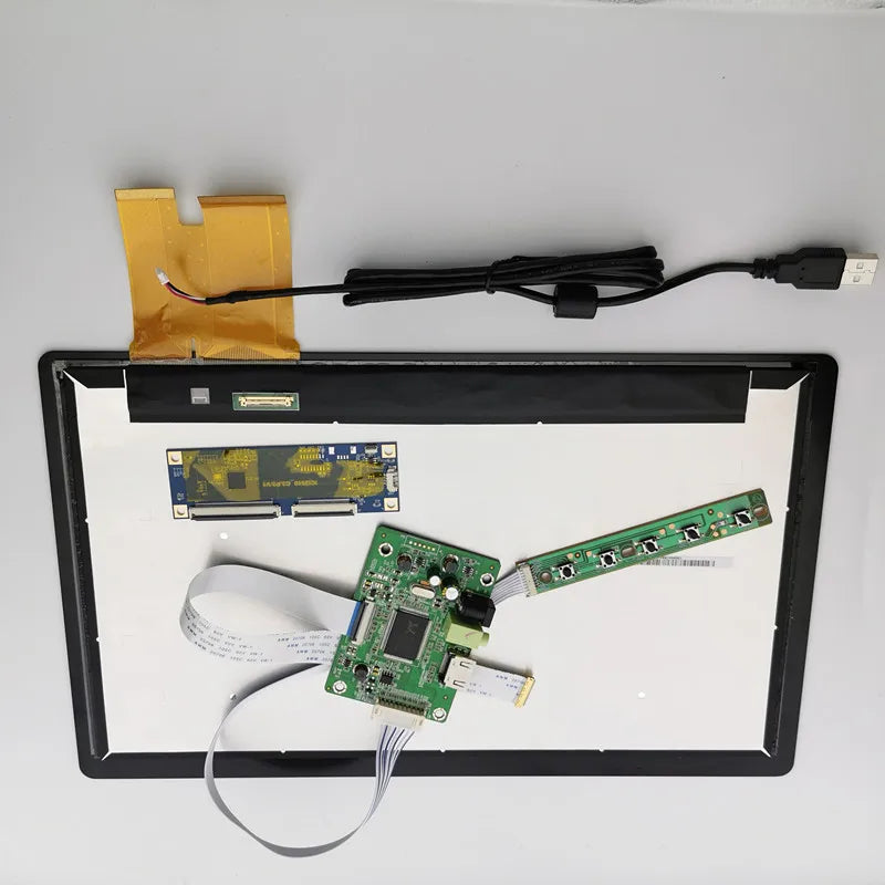 Custom HD Control LCD driver board + 13.3 "capacitive touch assembly+LCD 1920 x1080 IPS LCD screen DIY kits Module Car Raspberry Pi 3 Manufacturer