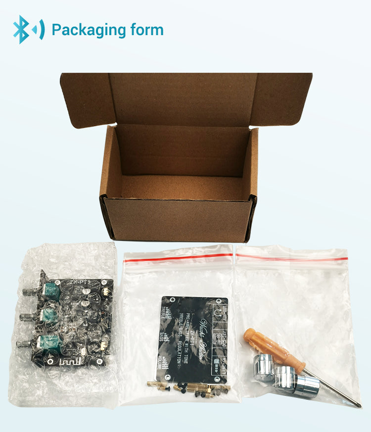 NE5532 Tone Preamplifier -Compatible Board Audio Equalizer Wireless Receiver Preamp Aux Pre Amplifier Aux DC5-24V pcb assembly customize