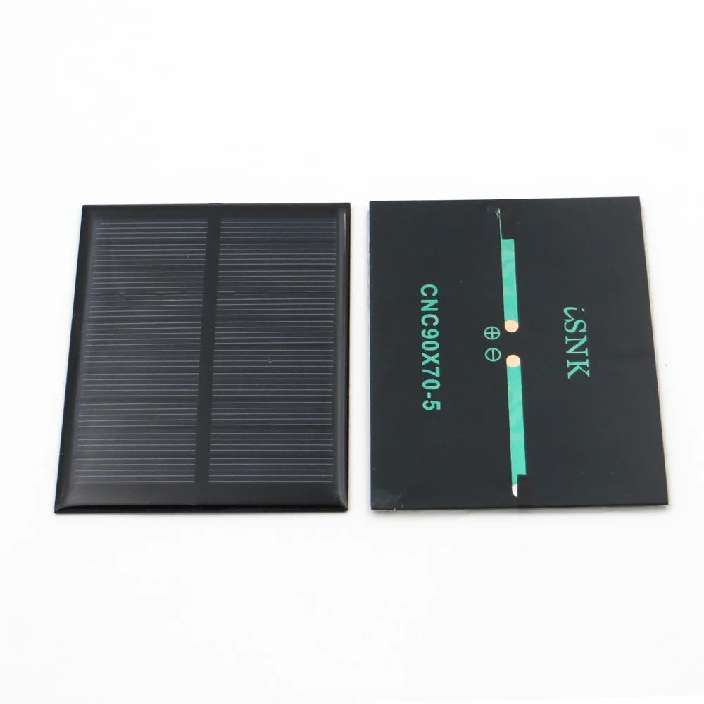 Custom 5V 160mA 0.8Watt Solar Panel Standard Epoxy Polycrystalline Silicon DIY Battery Power Charge Module Mini Solar Cell toy Manufacturer