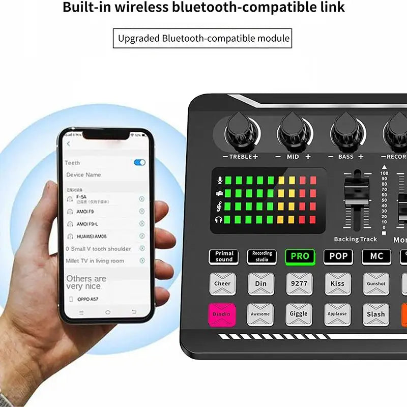 Custom LT Streaming Microphone Kit with Audio Mixer and Condenser Microphone,Microphone Set for Podcast,Live Broadcast,Podcast Manufacturer