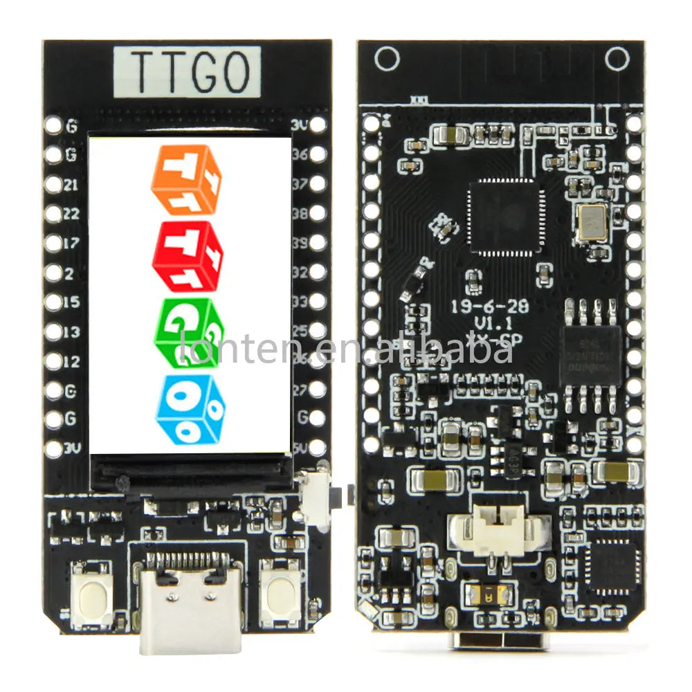 Custom TTGO T-Display 1.14 Inch LCD Control Board ESP32 Wireless Module WiFi BT Low Power Consumption Development Board Manufacturer