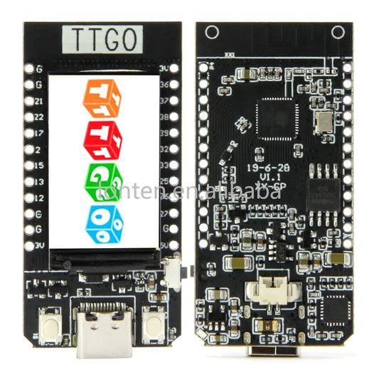 Custom TTGO T-Display 1.14 Inch LCD Control Board ESP32 Wireless Module WiFi BT Low Power Consumption Development Board Manufacturer