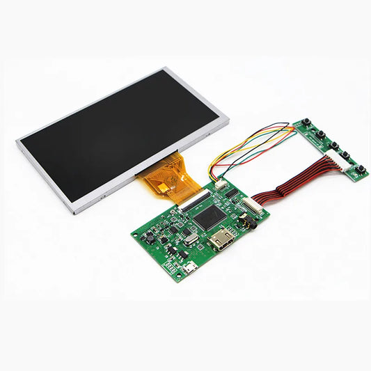 Custom HD + Audio LCD driver board + 6.5 inch LCD panel AT065TN14 800 * 480 USB 5V DYI kits for Raspberry Pi 3B 2 screen Manufacturer