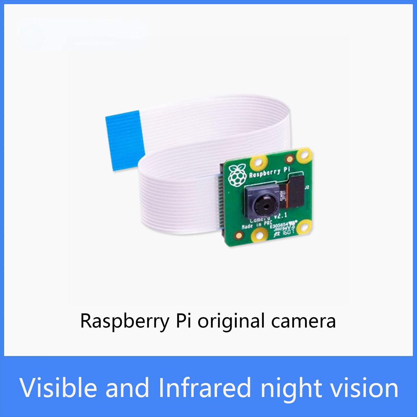 Custom Original Raspberry Pi Camera V2 Noir 8MP pixel with Sony IMX219 1080P Video Support Raspberry Pi 3b+/PI4 Manufacturer