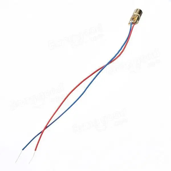 Custom 10Pcs/lot DC 5V 5mW 650nm 6mm Laser Dot Diode Module brass Copper Head Tube Manufacturer