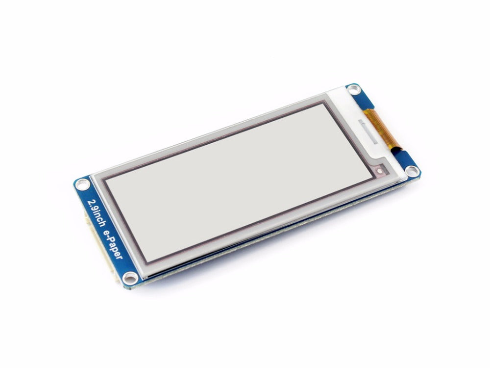 2.9inch E-Ink display module 2.9'' e-paper,296x128,Three SPI interface No backlight wide angle Custom PCB pcba led