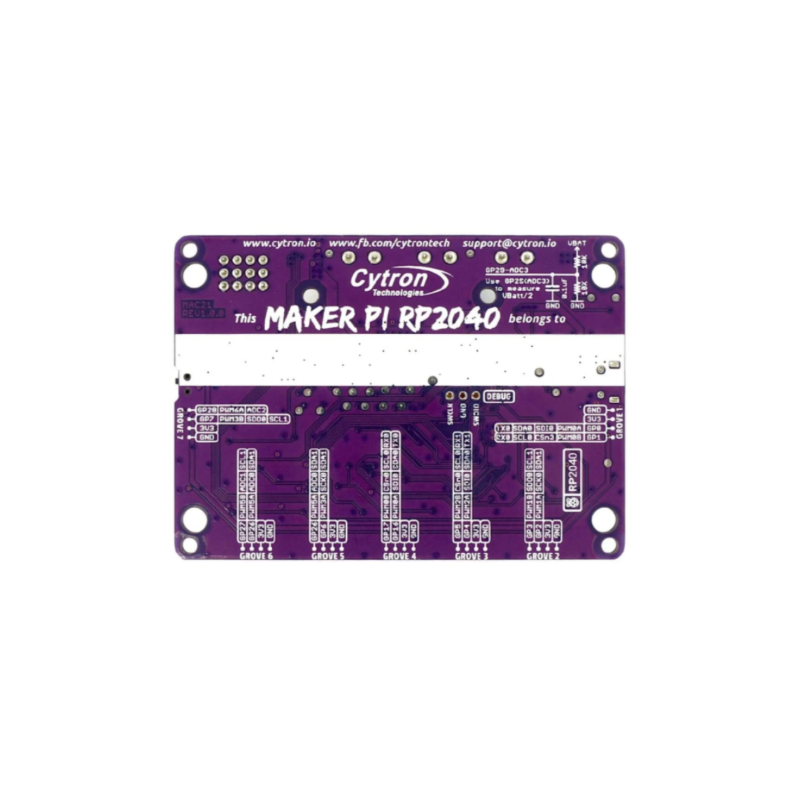 MAKER PI RP2040  Custom PCB rf beauty instrument pcba solar inverter monitoring pcba pcba wireless charging pad customize