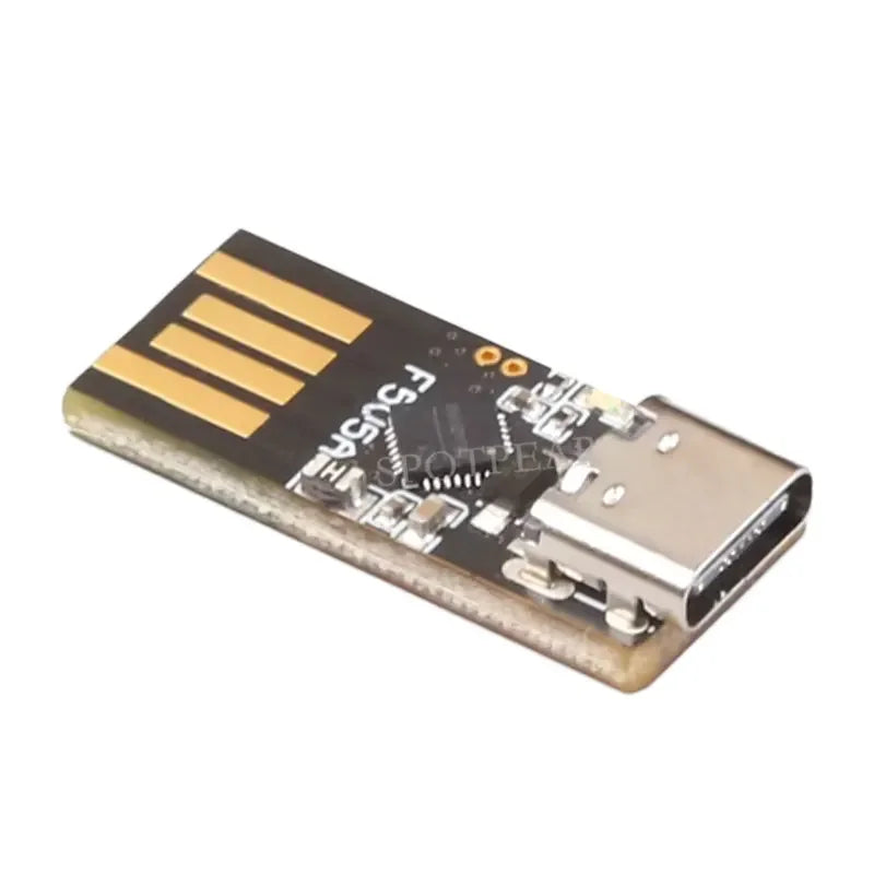 Custom Raspberry Pi 5 USB-A/C Mini PD Trigger Power Adapter with Non-PD System Error Warning