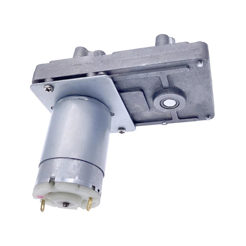 Custom Worm Gear Motor 12V Reducer 20-157RPM DC High Torque Electric Motor Metal Gear Reverse Self Lock For Automation Equipment Manufacturer